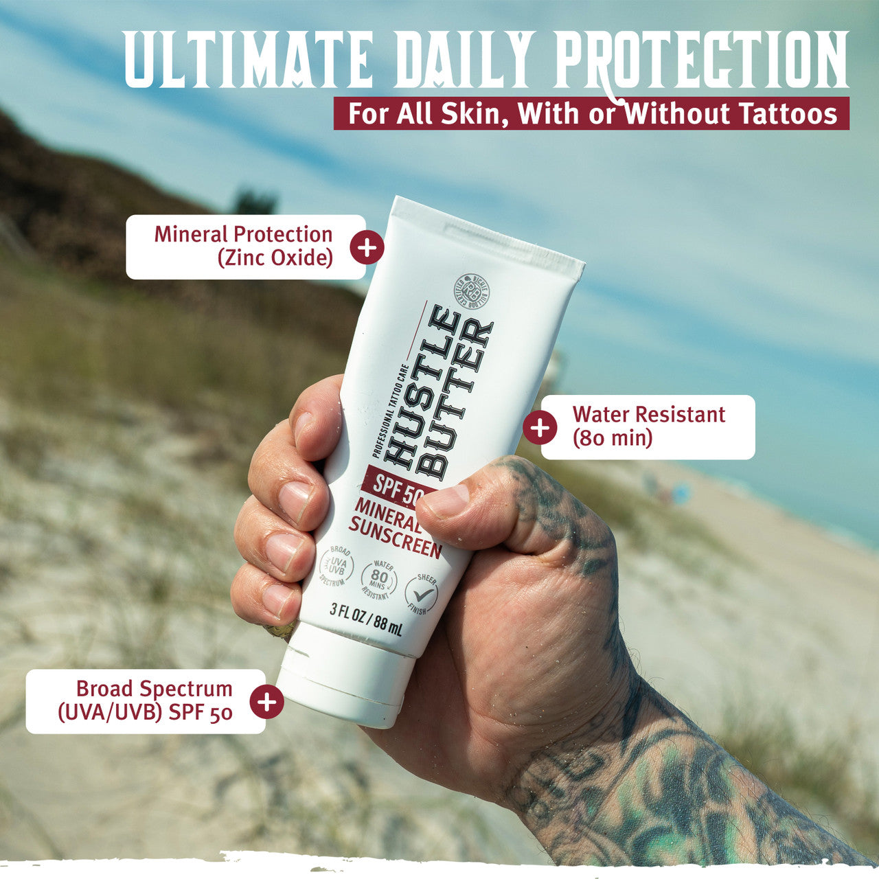Mineral Sunscreen SPF  50 - Daily Protection