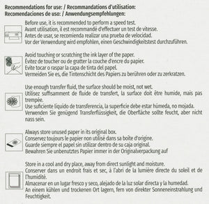 Kores Tattoo Stencil Transfer Paper — 100 Sheets — Pick Size - Ultimate Tattoo Supply