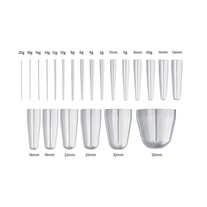 Calor Style Body Piercing Taper — 20g–2” — Price Per 1 - Painful Pleasures