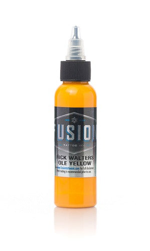Rick Walters 8 Color Palette Signature Set — Fusion Tattoo Ink — Pick Size - Ultimate Tattoo Supply
