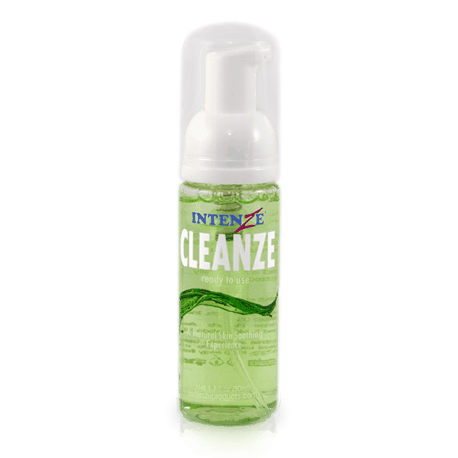 Intenze Cleanze Ready to Use Spray – 1.7oz Bottle - Ultimate Tattoo Supply