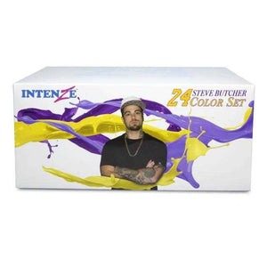 Steve Butcher 24 Color Set — Intenze Tattoo Ink — 1oz Bottles - Ultimate Tattoo Supply