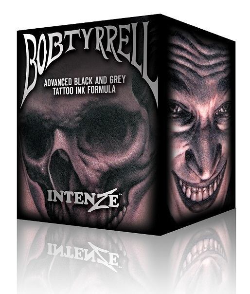 Medium Tone — Bob Tyrrell Black & Grey Series — Intenze Tattoo Ink — 1oz Bottle - Ultimate Tattoo Supply
