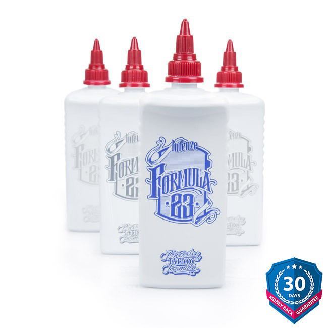 Formula 23 Shading Series — Intenze Tattoo Ink — Set of Four 10oz Bottles - Ultimate Tattoo Supply