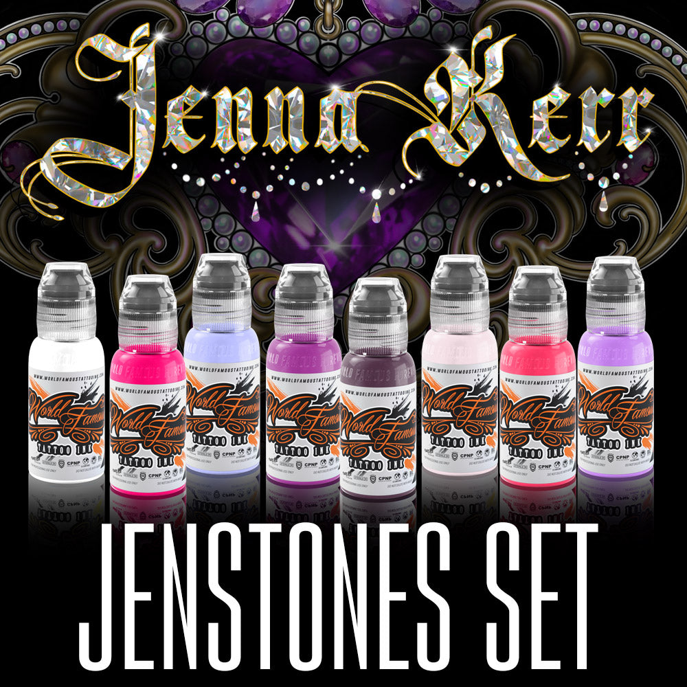 Jenna Kerr's Jenstones Color Set - Ultimate Tattoo Supply