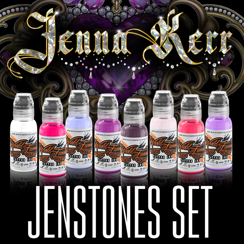 Jenna Kerr's Jenstones Color Set - Ultimate Tattoo Supply