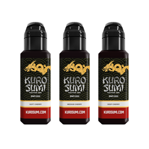 Kuro Sumi Cherry Shading Set - Ultimate Tattoo Supply