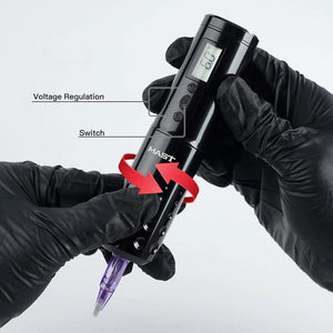 Dragonhawk Mast Lancer Wireless Tattoo Machine - Painful Pleasures