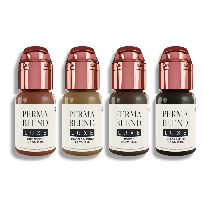 LUXE Light to Dark Brows Mini Set - Perma Blend
