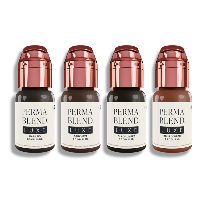 LUXE Dark Brows Mini Set - Perma Blend