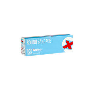 Saferly Round Circle Bandages — Box of 100 - Ultimate Tattoo Supply