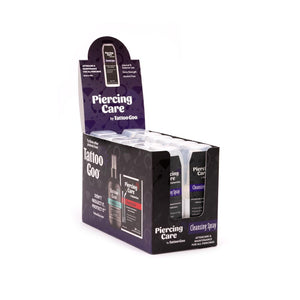 Piercing Care Cleansing Spray by Tattoo Goo — 2oz Bottle — Single or Case of 12 - Ultimate Tattoo Supply