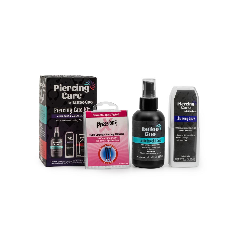 Tattoo Goo - Complete Piercing Aftercare Kit - Painful Pleasures