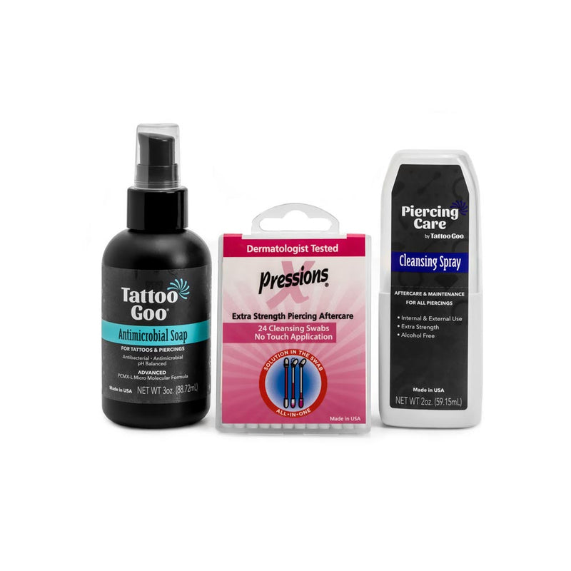 Complete Piercing Aftercare Kit