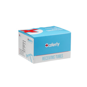 Saferly Plastic Disposable 0g Receiving Tubes — Box of 50 - Ultimate Tattoo Supply