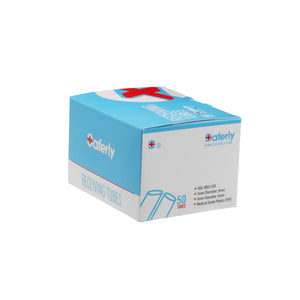 Saferly Plastic Disposable 0g Receiving Tubes — Box of 50 - Ultimate Tattoo Supply