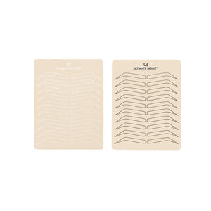 Ultimate Beauty Eyebrow PMU Practice Sheet — Double-Sided - Ultimate Tattoo Supply
