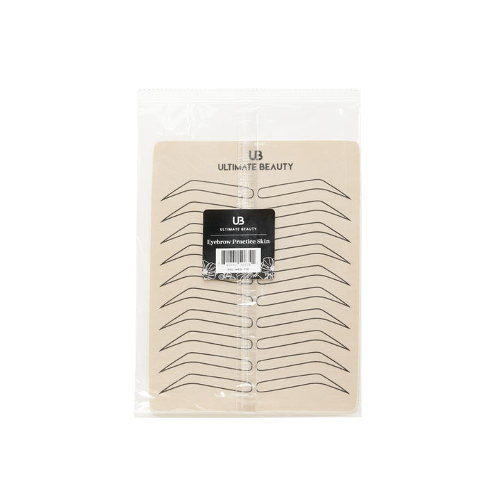 Ultimate Beauty Eyebrow PMU Practice Sheet — Double-Sided - Ultimate Tattoo SupplyUltimate Beauty Eyebrow PMU Practice Sheet — Double-Sided