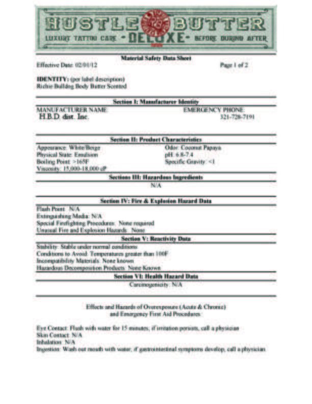 Hustle Butter Deluxe Tattoo Aftercare  — 0.25oz Sample Packets — Single or Case of 50 - Ultimate Tattoo Supply