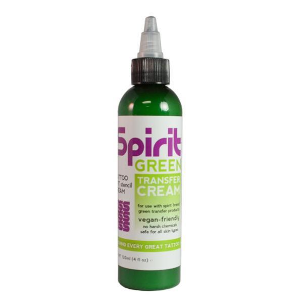 Spirit Green Stencil Transfer Cream for Green Tattoo Stencil - 4oz. Bottle - Painful Pleasures