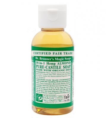 Almond Pure-Castile Soap — Dr. Bronner's Magic Soaps  — 2oz Bottle - Painful Pleasures