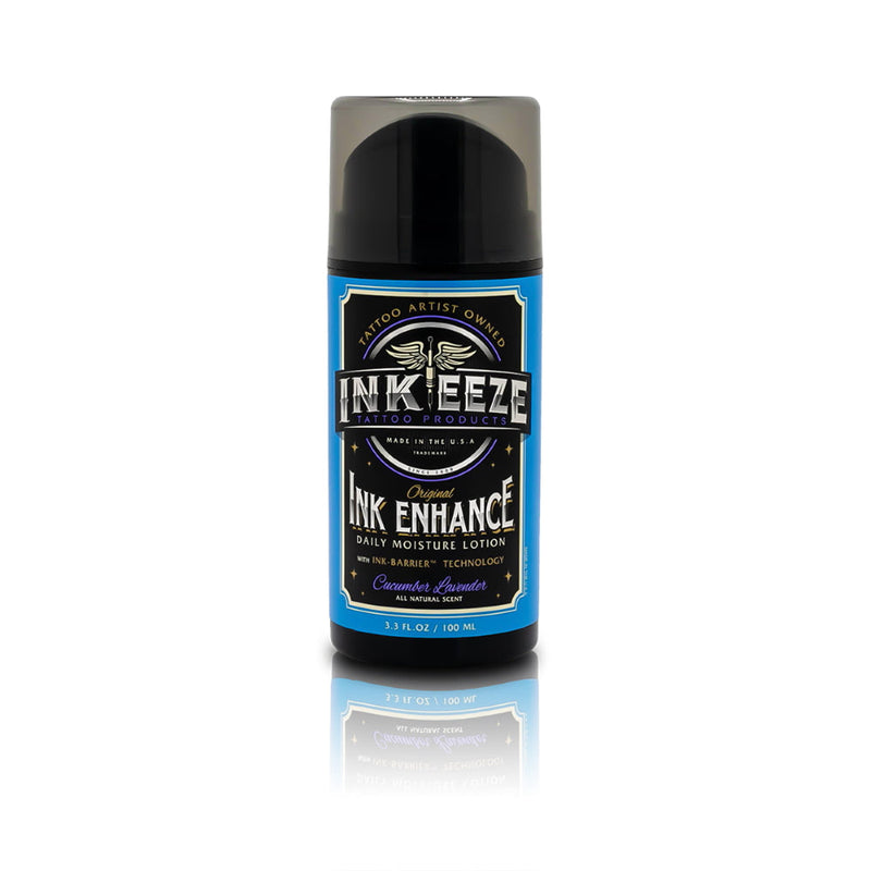 INK-EEZE Tattoo Daily Moisturizer — 3.3oz Pump Bottle - Painful Pleasures