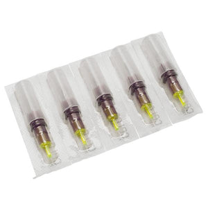 Color Lock Cartridge Tattoo Needles — Diamond Tip — Box of 10 (Blister Pack)