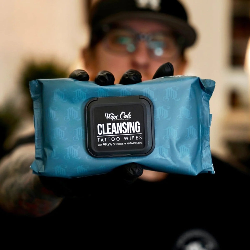 Wipe Outz Cleansing Tattoo Wipes — Pack of 40 - Ultimate Tattoo Supply