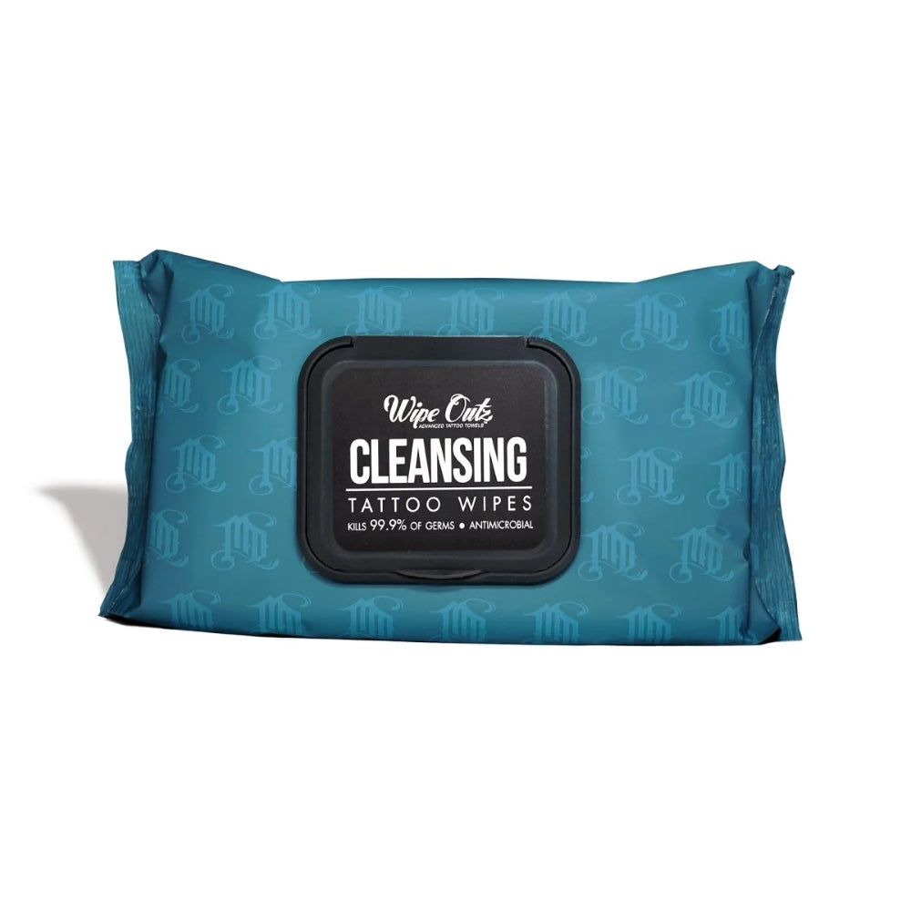 Wipe Outz Cleansing Tattoo Wipes — Pack of 40 - Ultimate Tattoo Supply