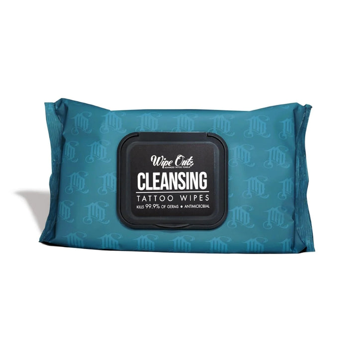 Wipe Outz Cleansing Tattoo Wipes — Pack of 40 - Ultimate Tattoo Supply