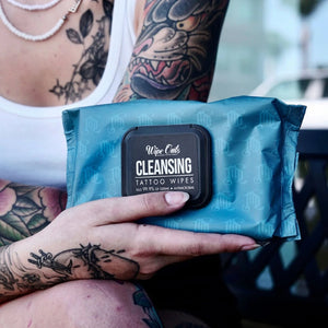 Wipe Outz Cleansing Tattoo Wipes — Pack of 40 - Ultimate Tattoo Supply