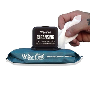 Wipe Outz Cleansing Tattoo Wipes — Pack of 40 - Ultimate Tattoo Supply