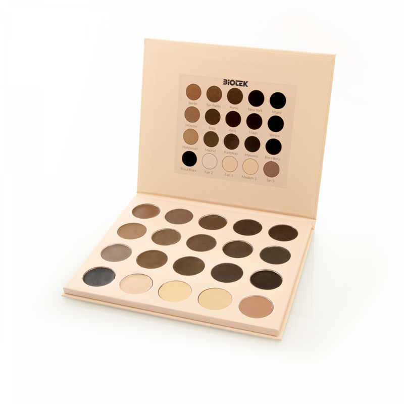 Tester Brow Color Palette — Biotek - Ultimate Tattoo Supply