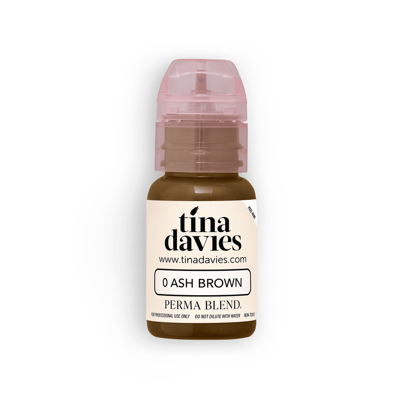 TINA DAVIES EYEBROW COLOR - ASH BROWN - Ultimate Tattoo Supply