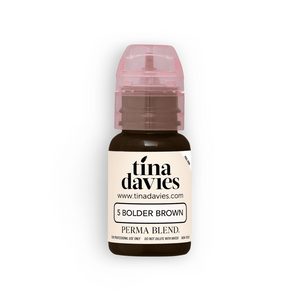 Tina Davies Bolder Brown — Perma Blend — 1/2oz Bottle - Ultimate Tattoo Supply