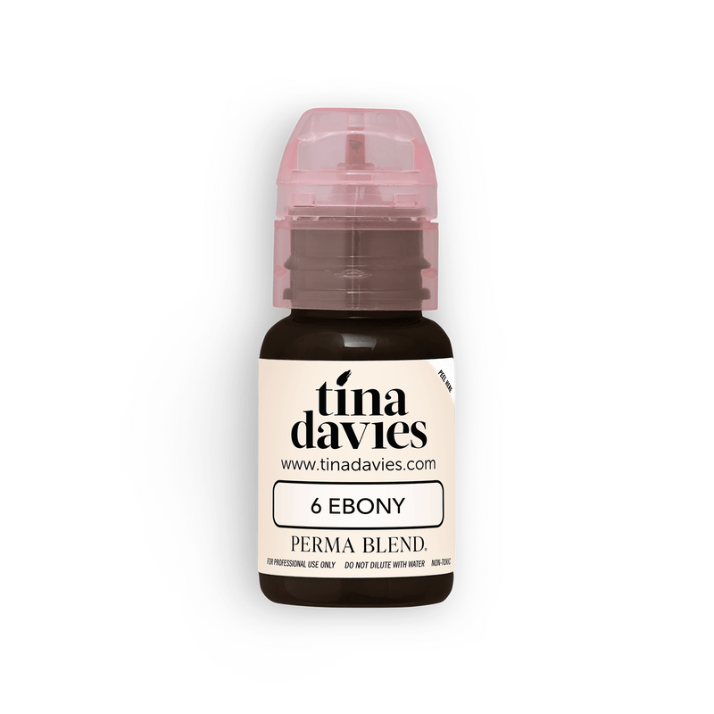 TINA DAVIES EYEBROW COLOR - EBONY - Ultimate Tattoo Supply
