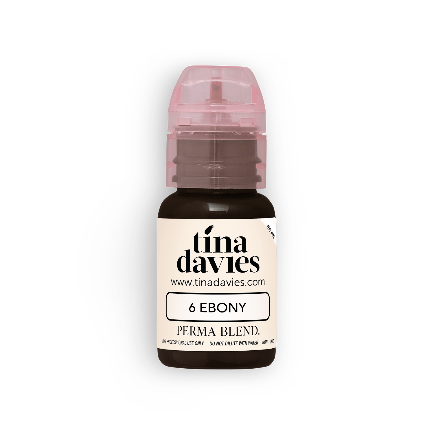 TINA DAVIES EYEBROW COLOR - EBONY - Ultimate Tattoo Supply