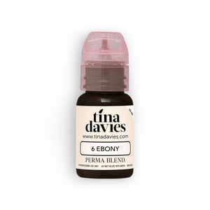 TINA DAVIES EYEBROW COLOR - EBONY - Ultimate Tattoo Supply
