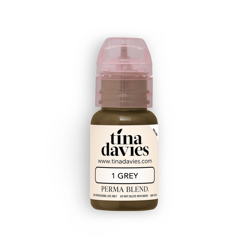 TINA DAVIES EYEBROW COLOR - GREY - Ultimate Tattoo Supply