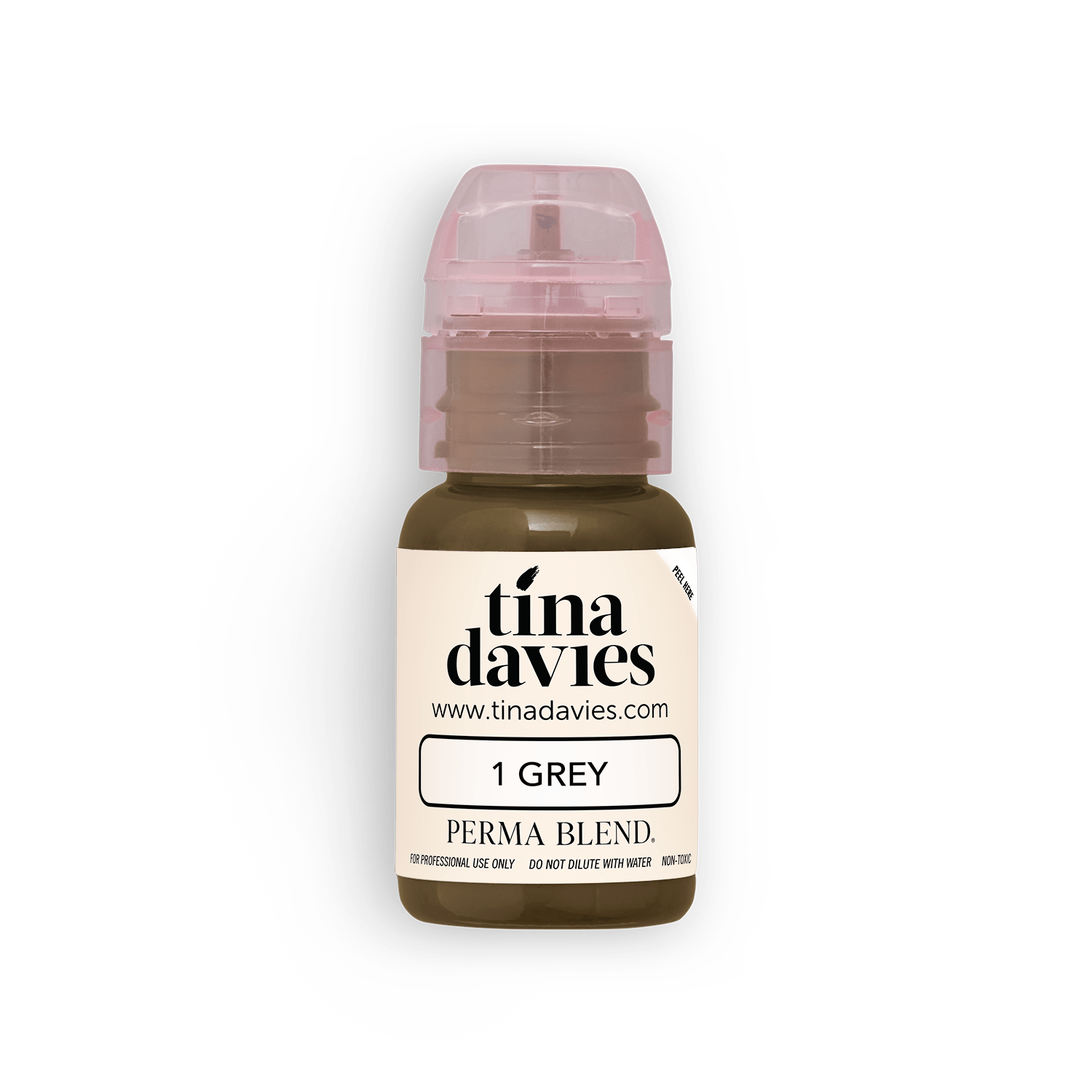 TINA DAVIES EYEBROW COLOR - GREY - Ultimate Tattoo Supply