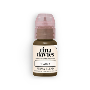 TINA DAVIES EYEBROW COLOR - GREY - Ultimate Tattoo Supply