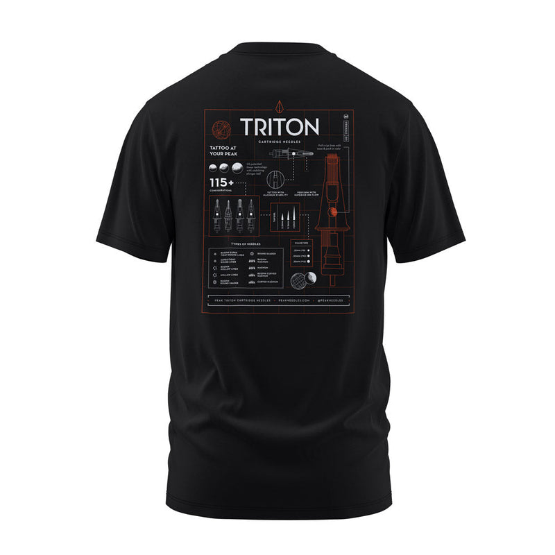 Peak Triton T-Shirt - Pick Size - Painful Pleasures