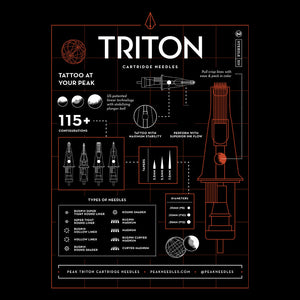 Peak Triton T-Shirt - Pick Size - Painful Pleasures