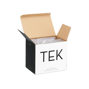 Peak Tek Disposable 32mm Adjustable Cartridge Grips with Threaded Connector — Box of 15 - Painful Pleasures