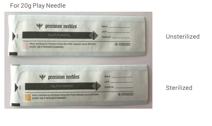 Needle Pouches — 20g Play