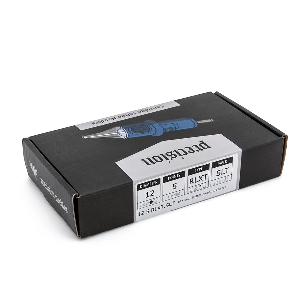 Precision Cartridge Tattoo Needles — Box of 20 - Ultimate Tattoo Supply