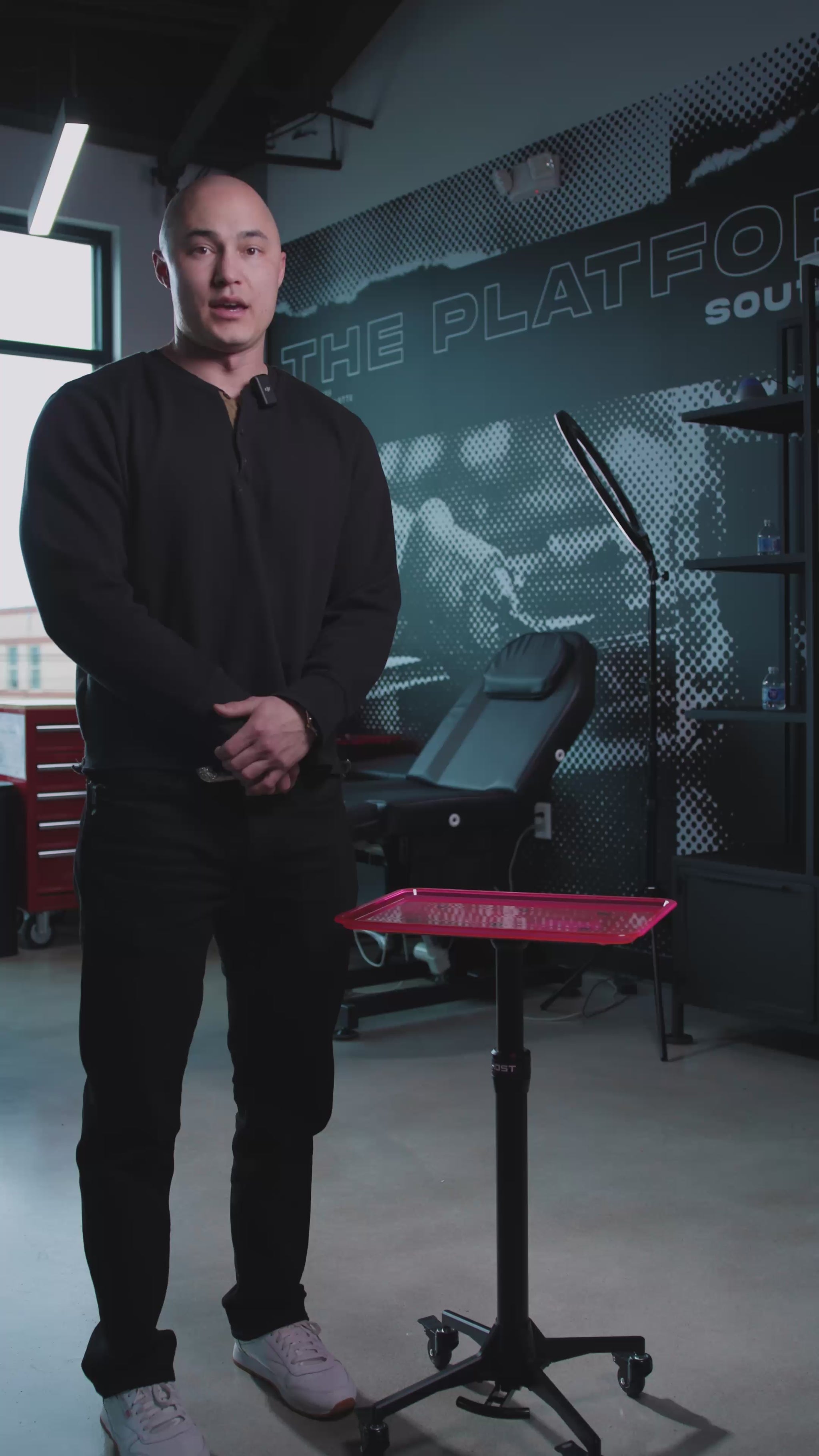 Video Ghost Tattoo Mayo Tray Stand (Base Only)