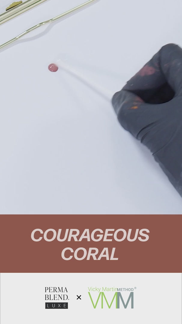Video Courageous Coral — Luxe Vicky Martin — 1/2oz Bottle Coral