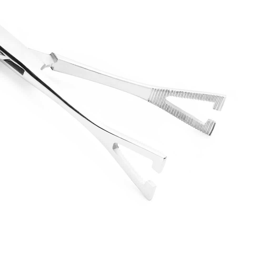Pennington 6" Slotted Steel Forceps - Painful Pleasures