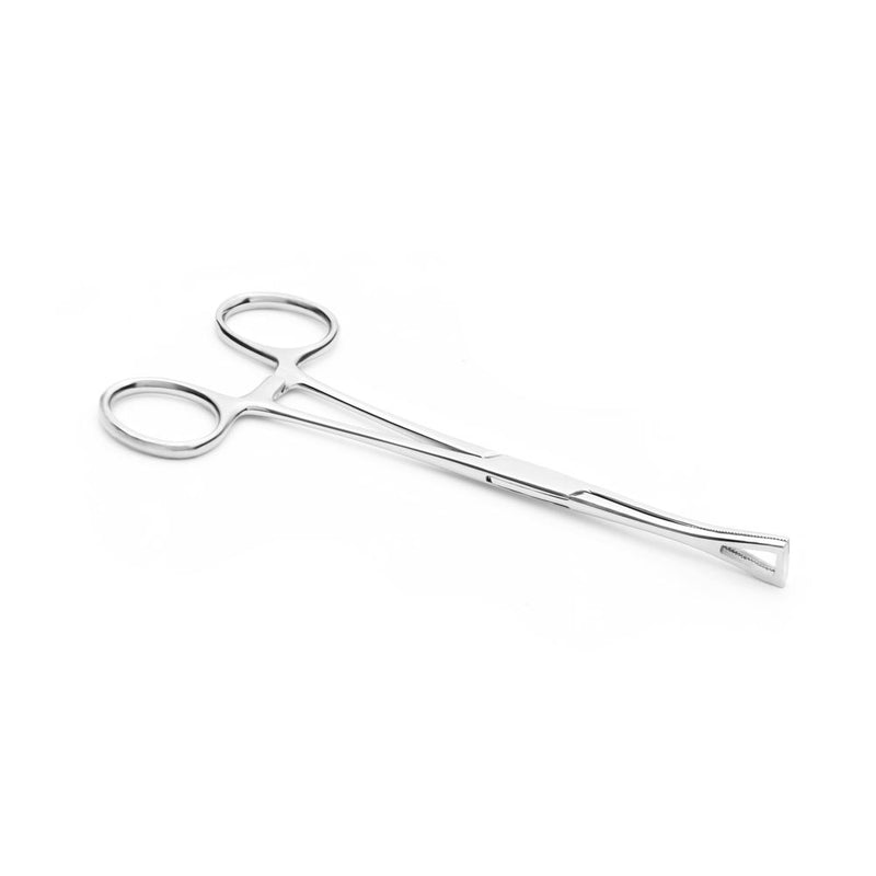 Pennington Non-Slotted 6” Steel Forceps - Painful Pleasures